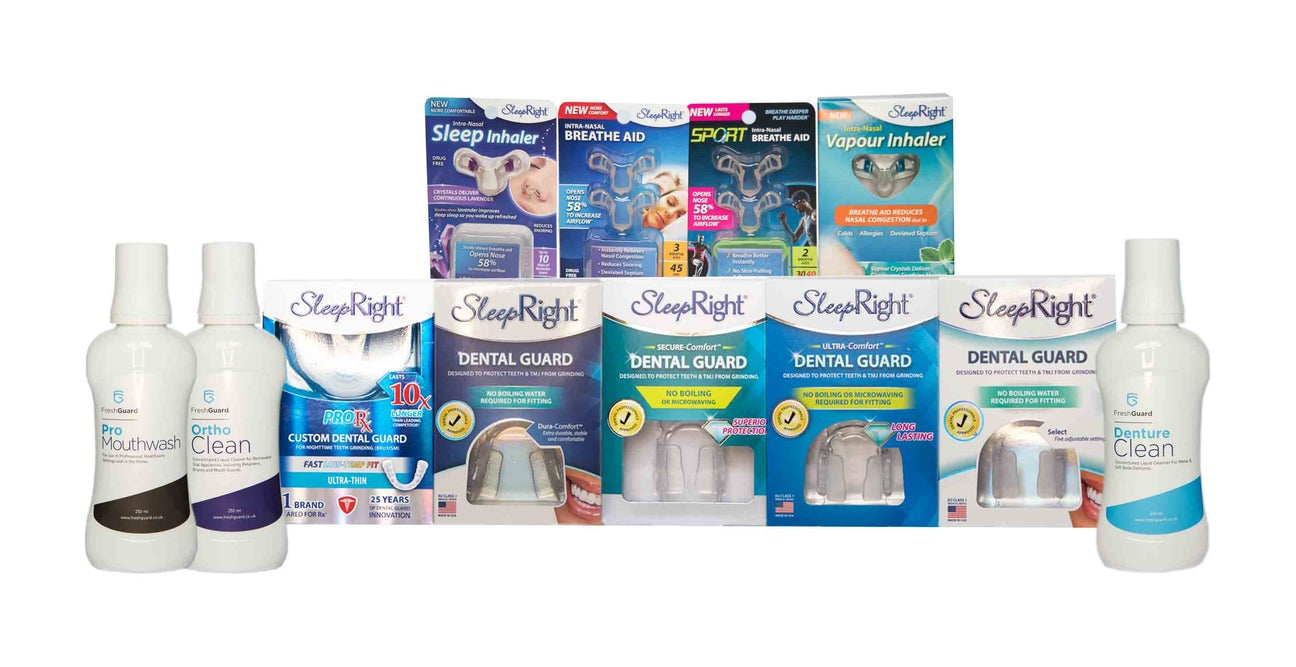 Selection of dental night guards