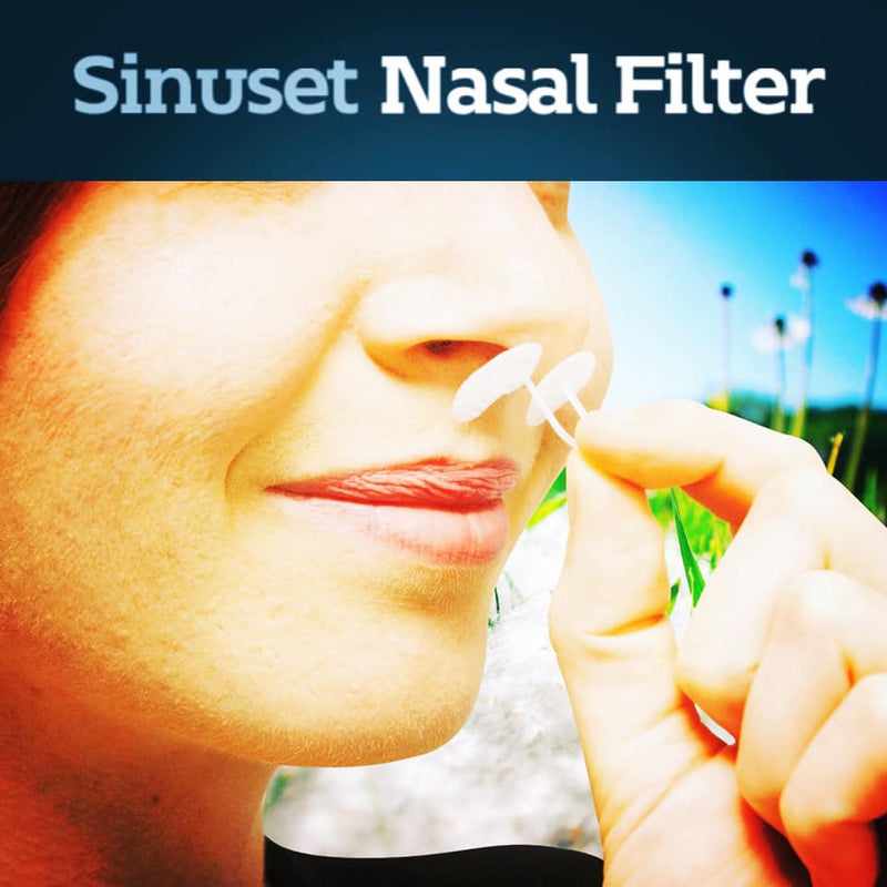 Sinuset Nasal Filters for Allergy Protection 6 Pack