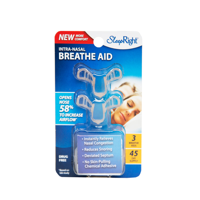 Intra-Nasal Breathe Aid 3 pack - Improved! New Pack Now lasts 60 days.